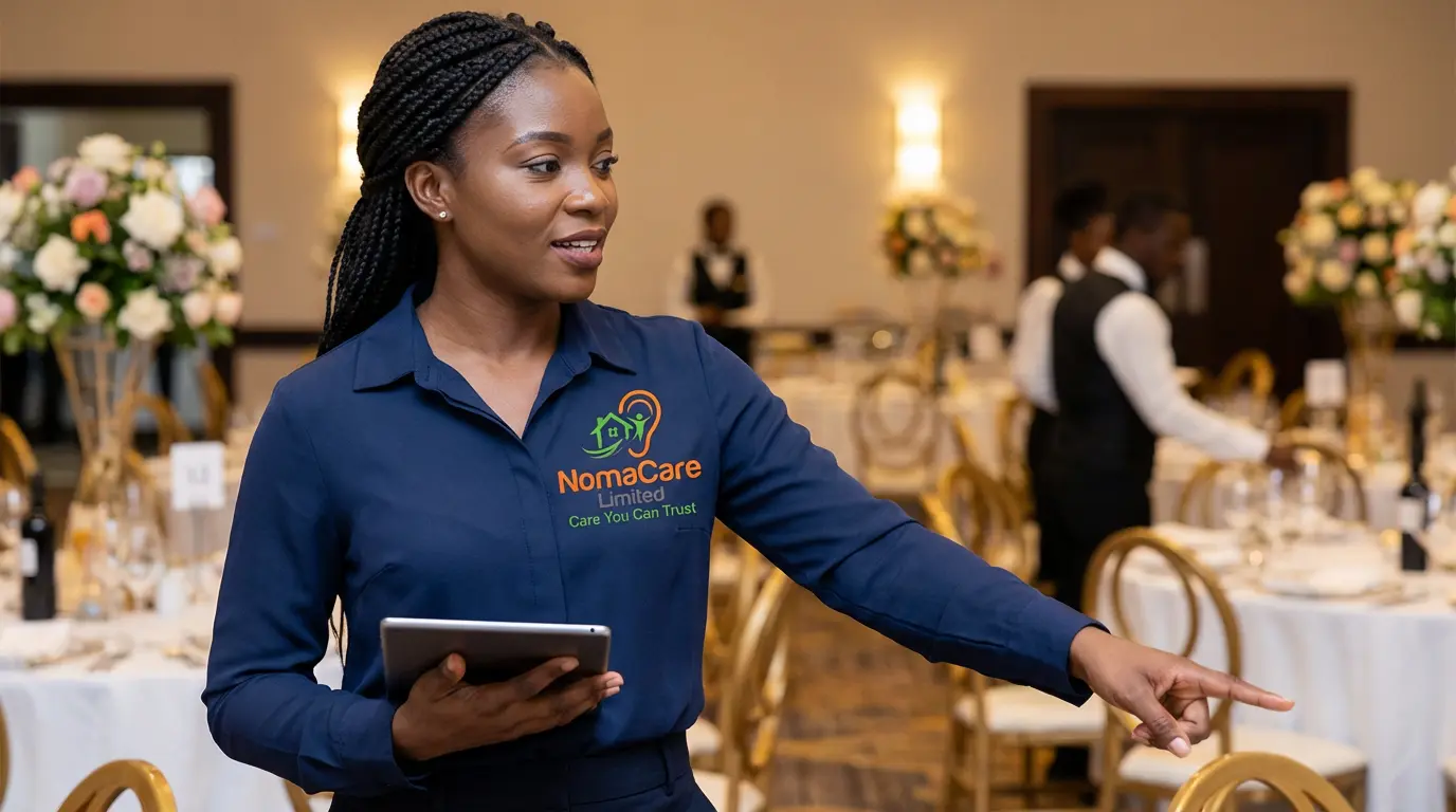 🎉 End-to-End Event Planning & Corporate Event Management in Kenya Events are high-stakes—one misstep can damage your brand, disappoint attendees, and waste your budget. Coordinating venues, vendors, catering, logistics, and timelines is overwhelming. Noma Care Limited offers stress-free event planning and corporate event management services in Nairobi and Kenya in general, handling every detail so you can focus on what matters: making the event memorable.